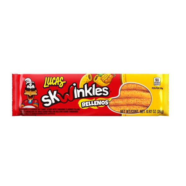 LUCAS SKWINKLES Rellenos Pineapple & Tamarind flavor 26g