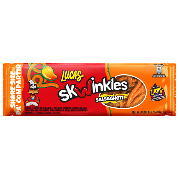 LUCAS SKWINKLES Salsagheti Mango 70g