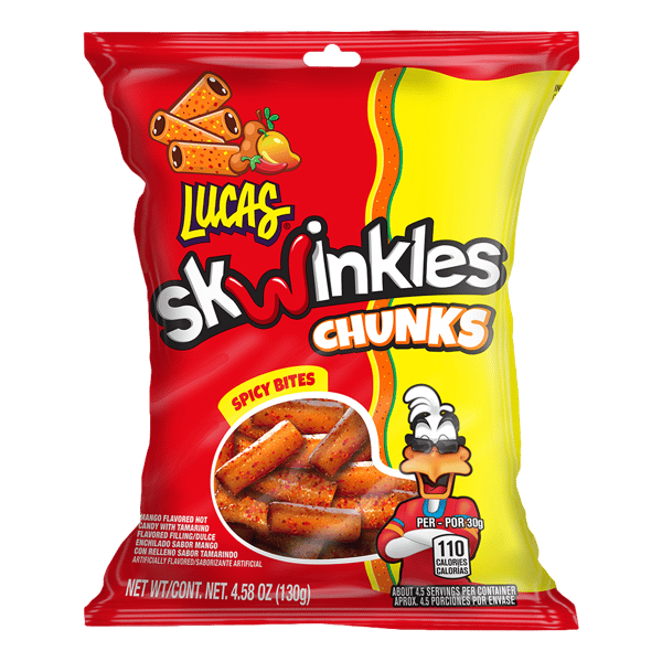 LUCAS SKWINKLES Chunks Mango & Tamarindo 130g